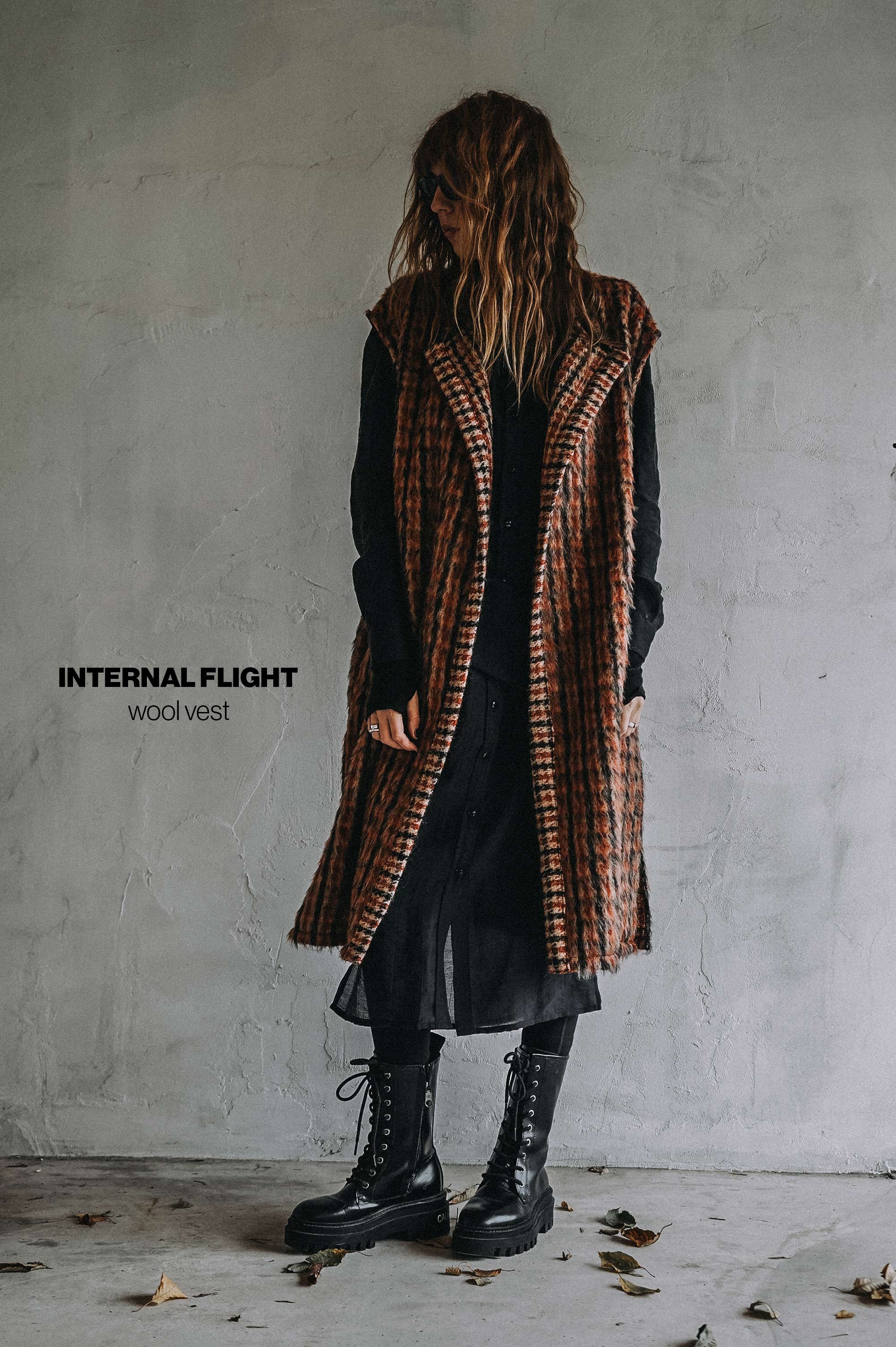 Internal Flight Wool Vest