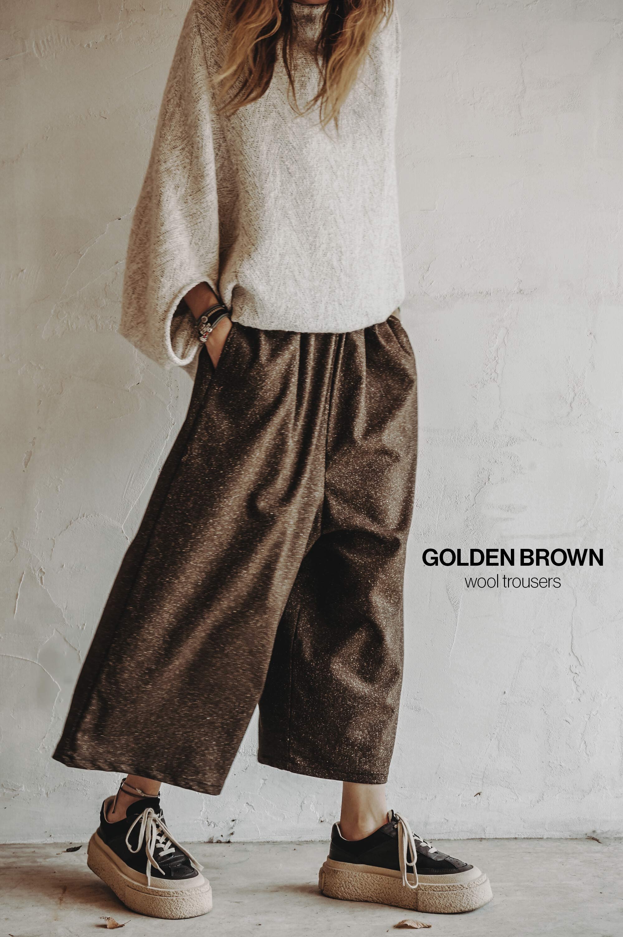 Golden Brown Trousers