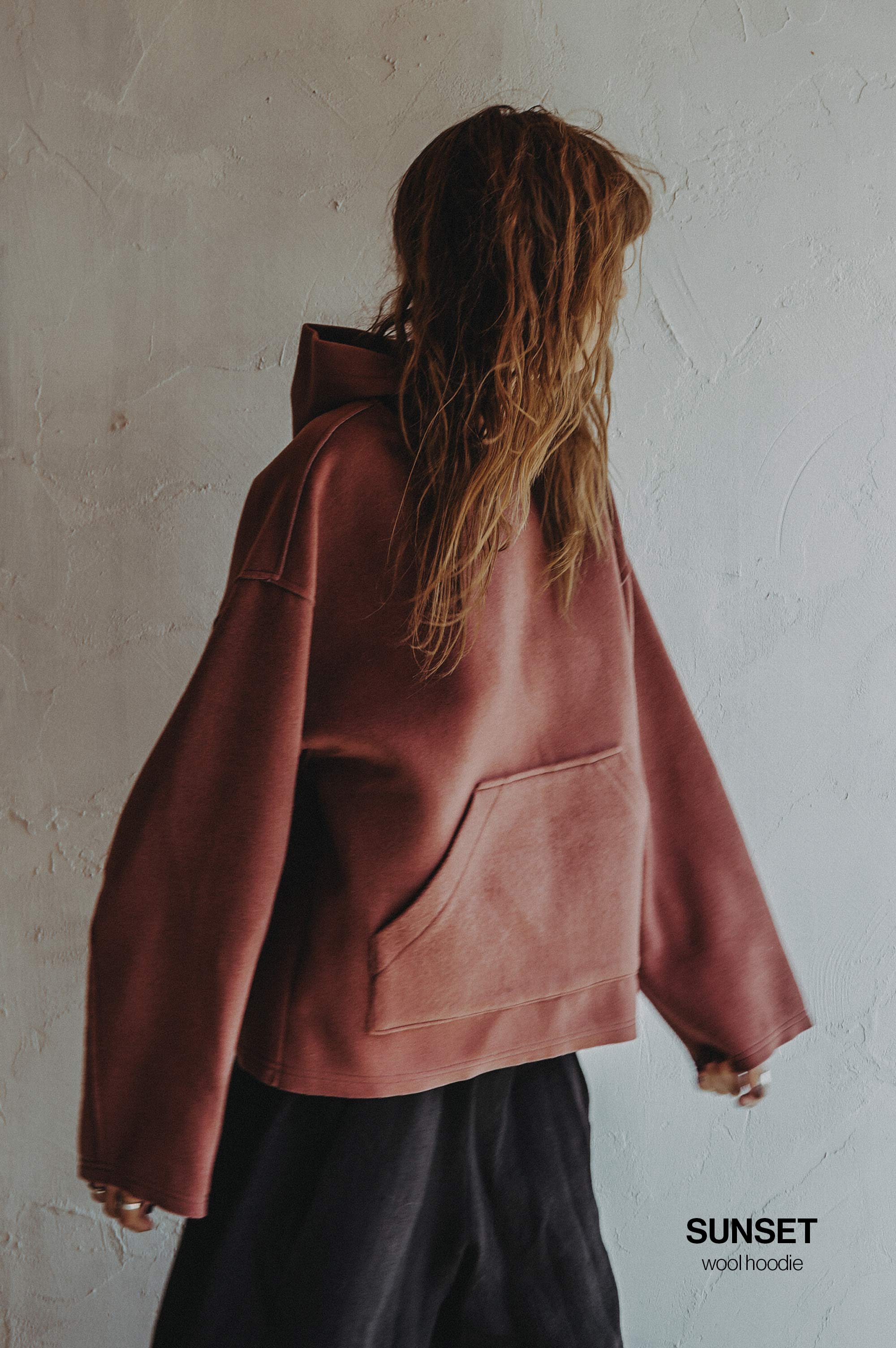 Hooded Wool Top