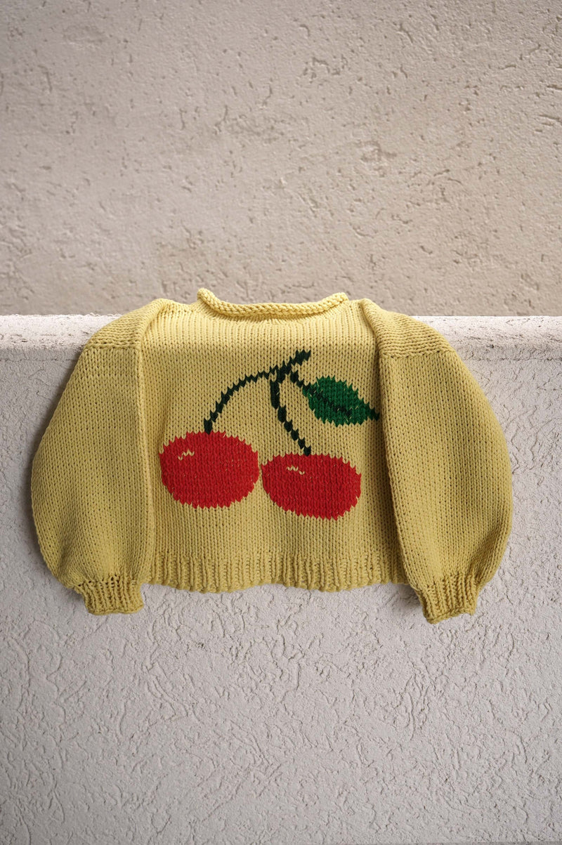 Jolly Hand knitted cotton sweater