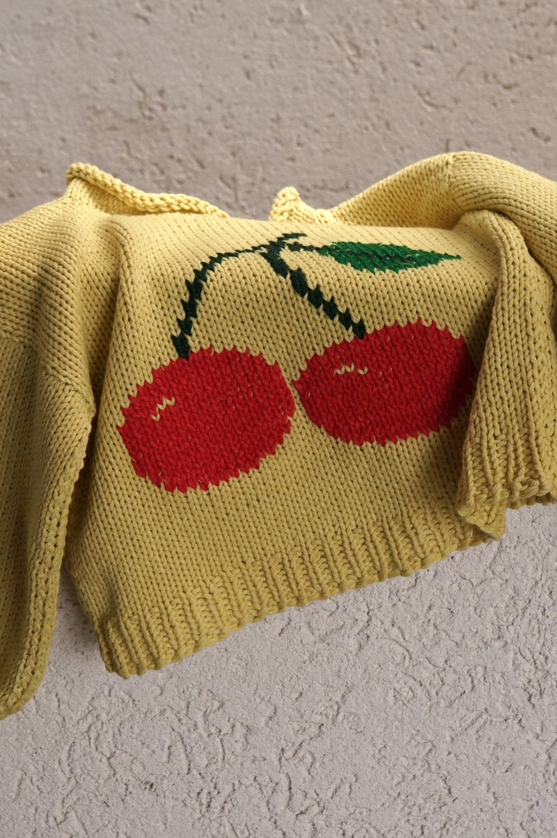 Jolly Hand knitted cotton sweater