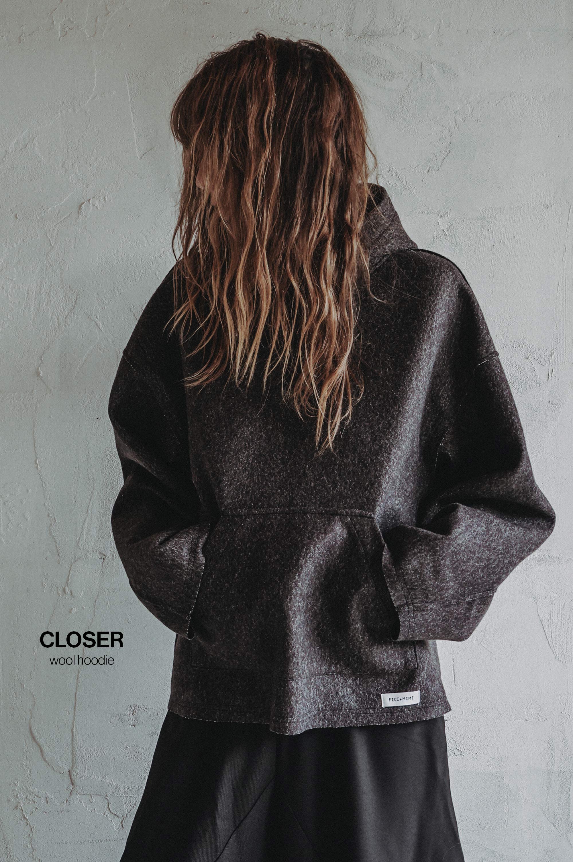 Hooded Wool Top