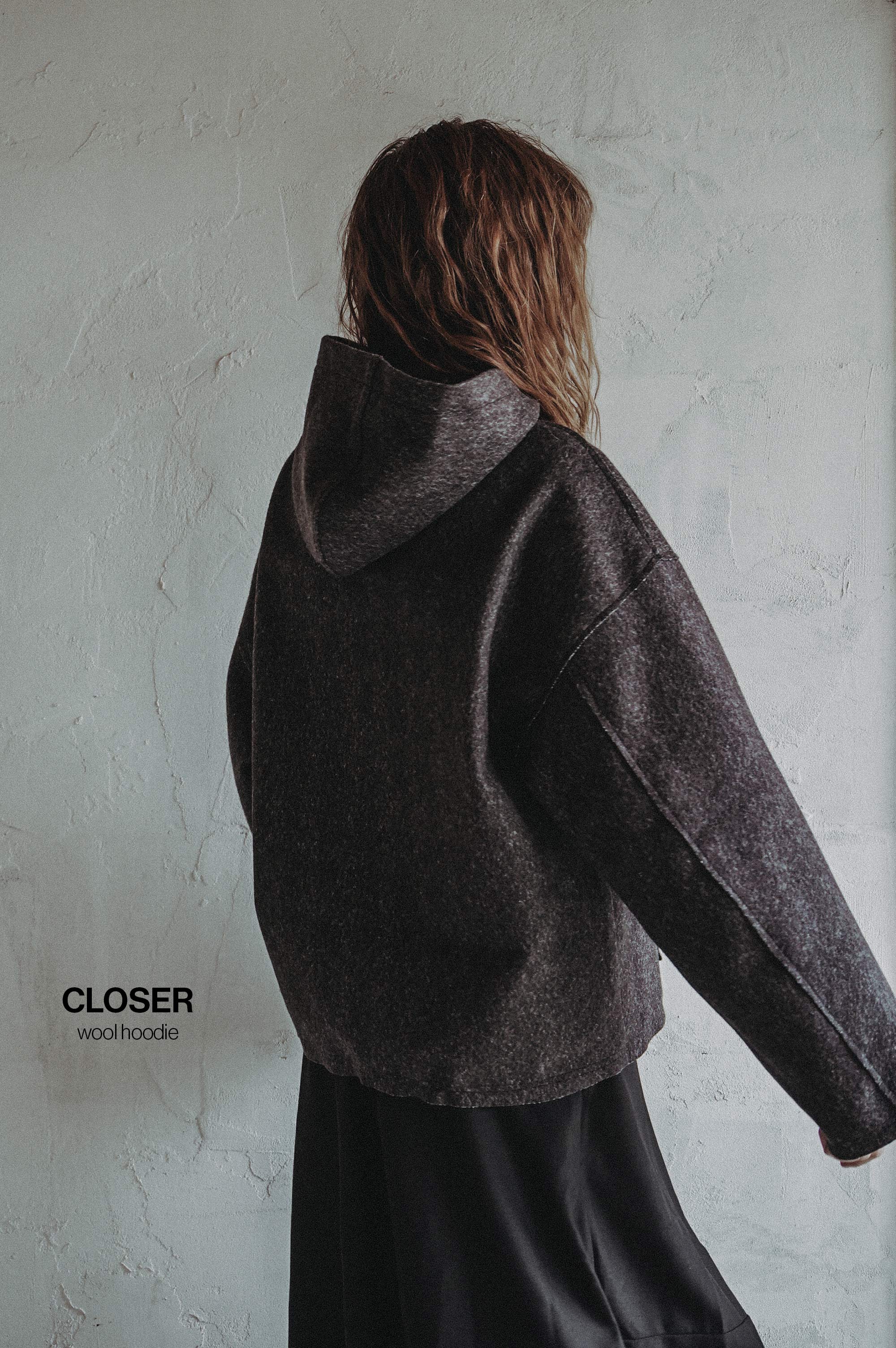 Hooded Wool Top