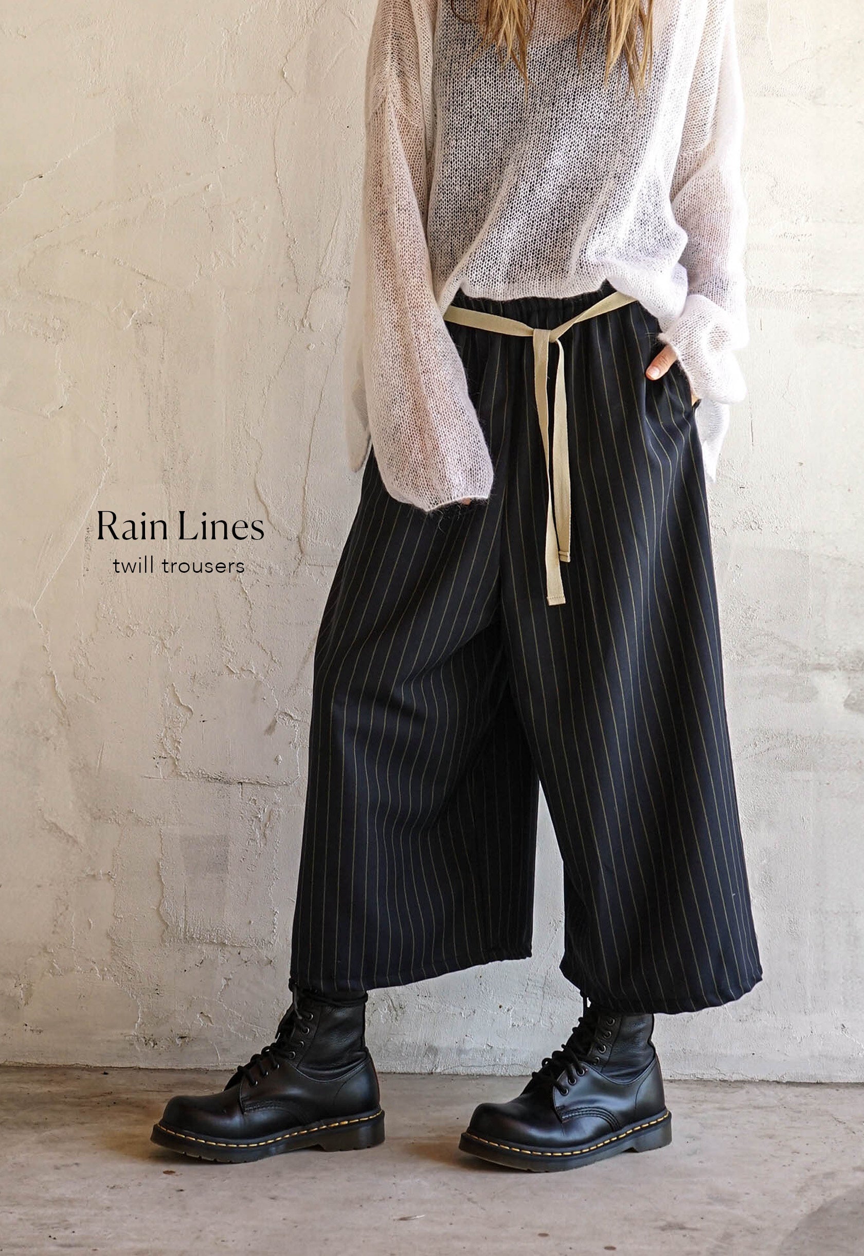 Rain Lines trousers