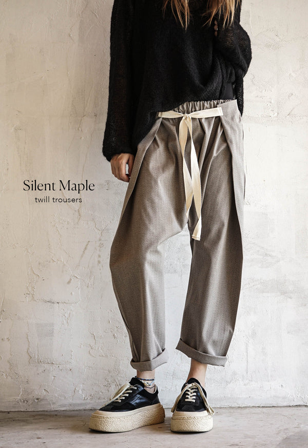 Silent Maple Trousers