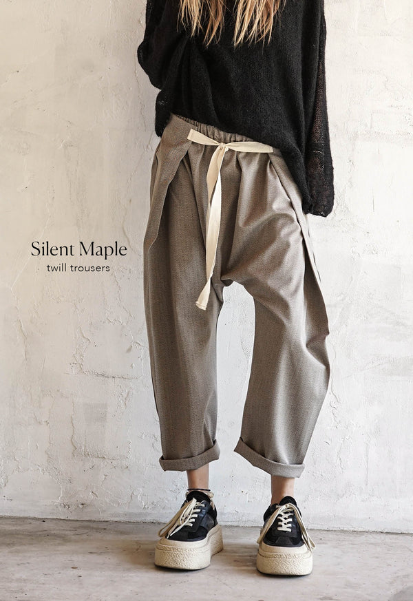 Silent Maple Trousers