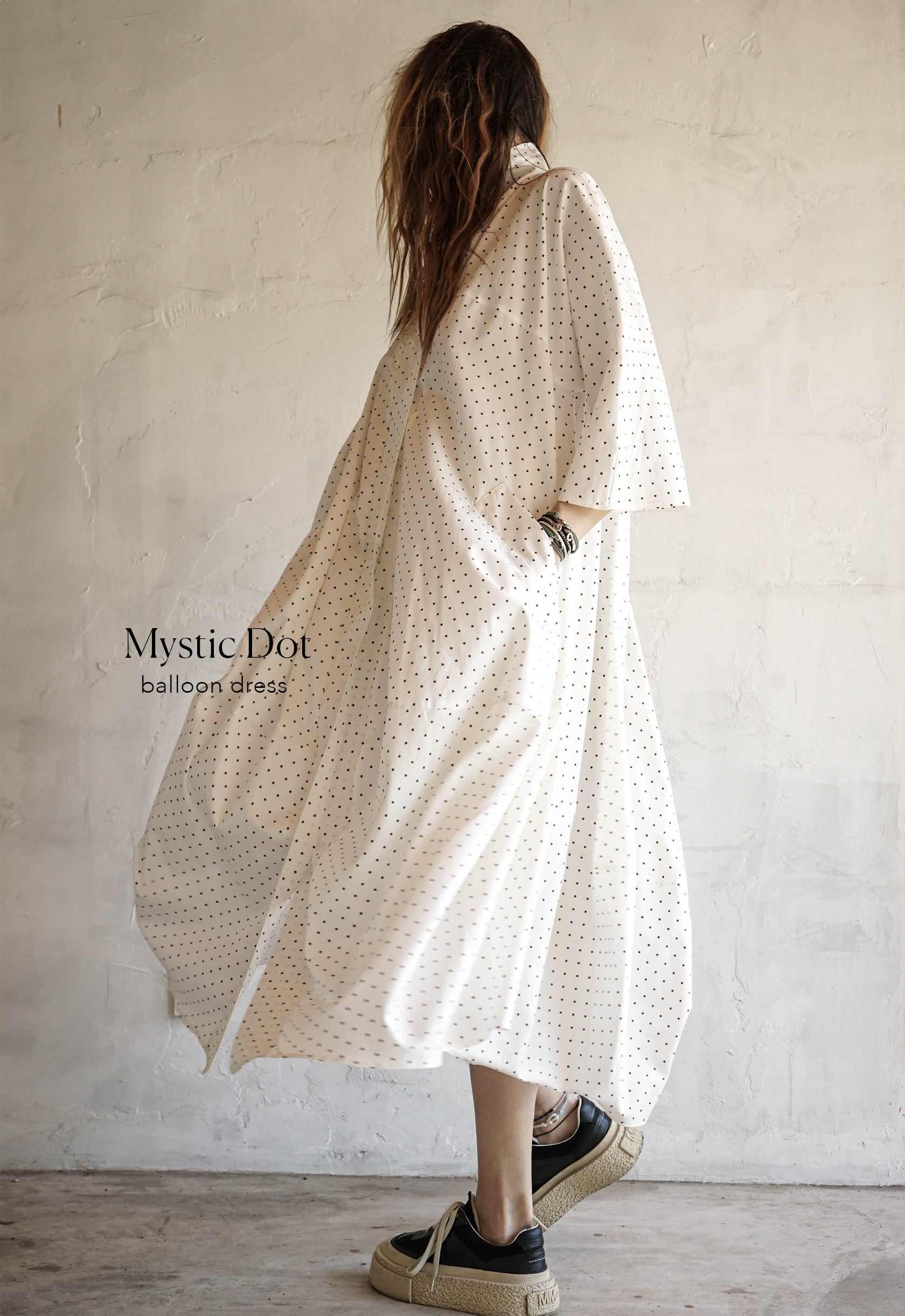 Mystic DOT organic Cotton dress