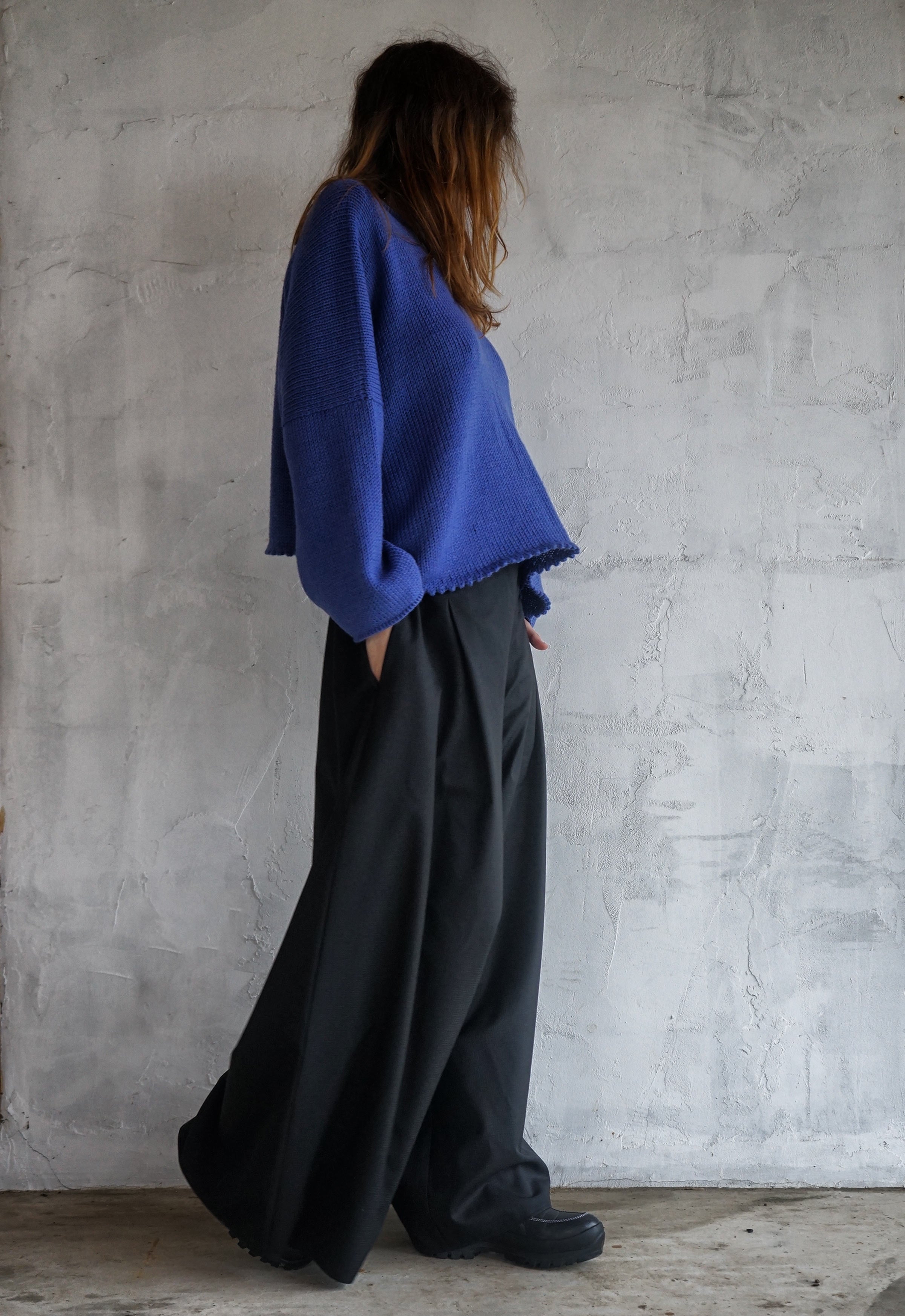 The atrium merino fine wool trousers