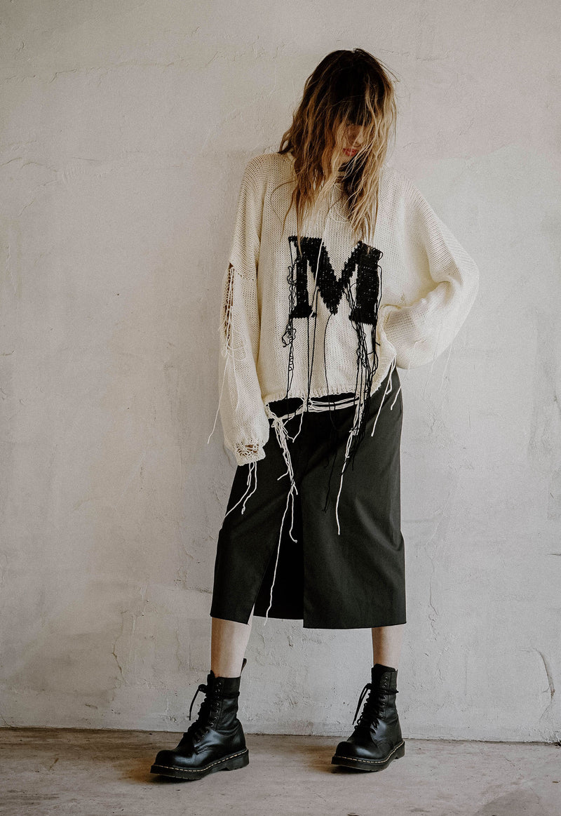 Coal Grain Skirt