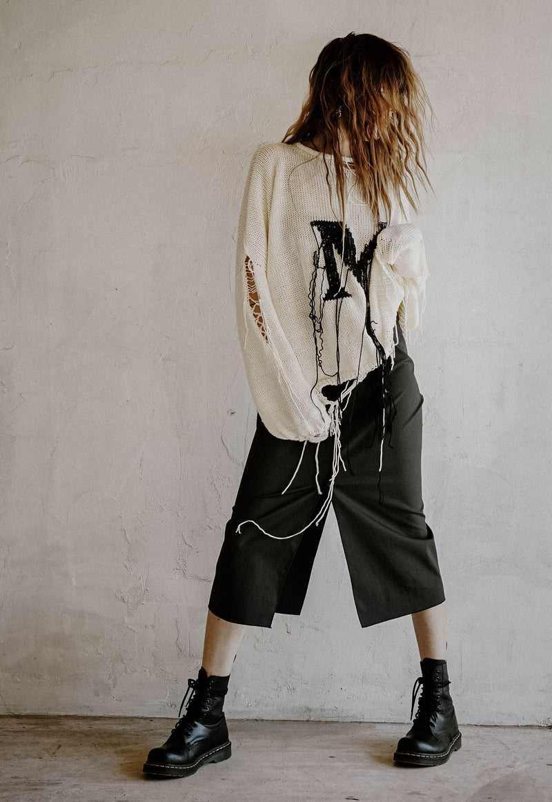 Coal Grain Skirt