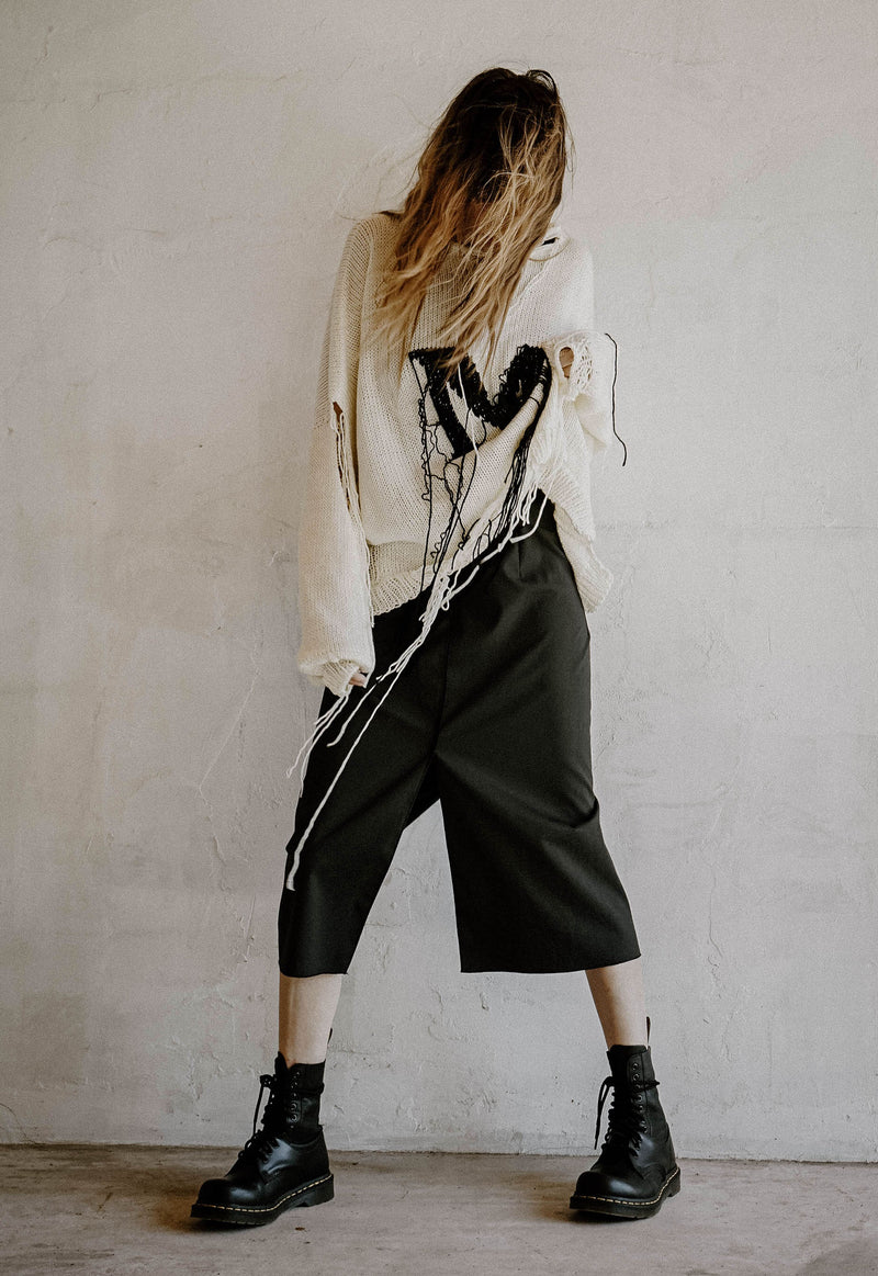 Coal Grain Skirt