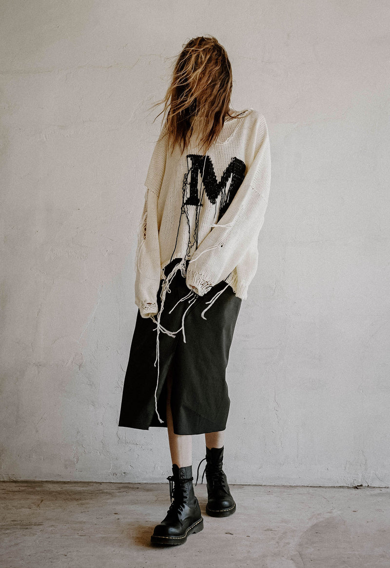 Coal Grain Skirt