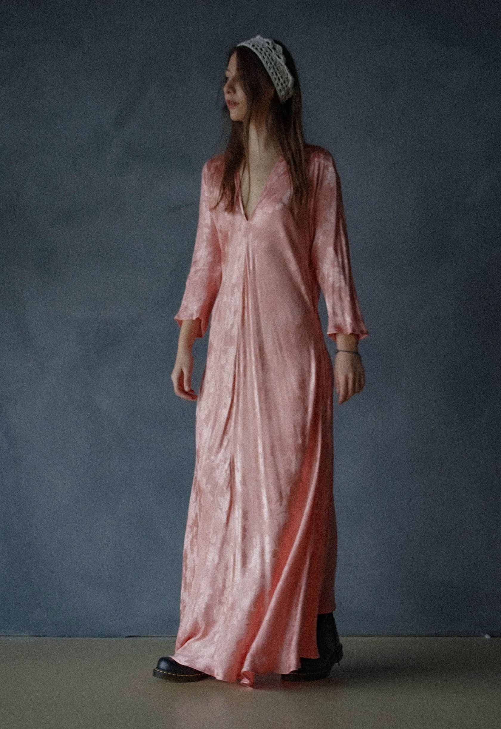 The Grand Budapest Satin Dress
