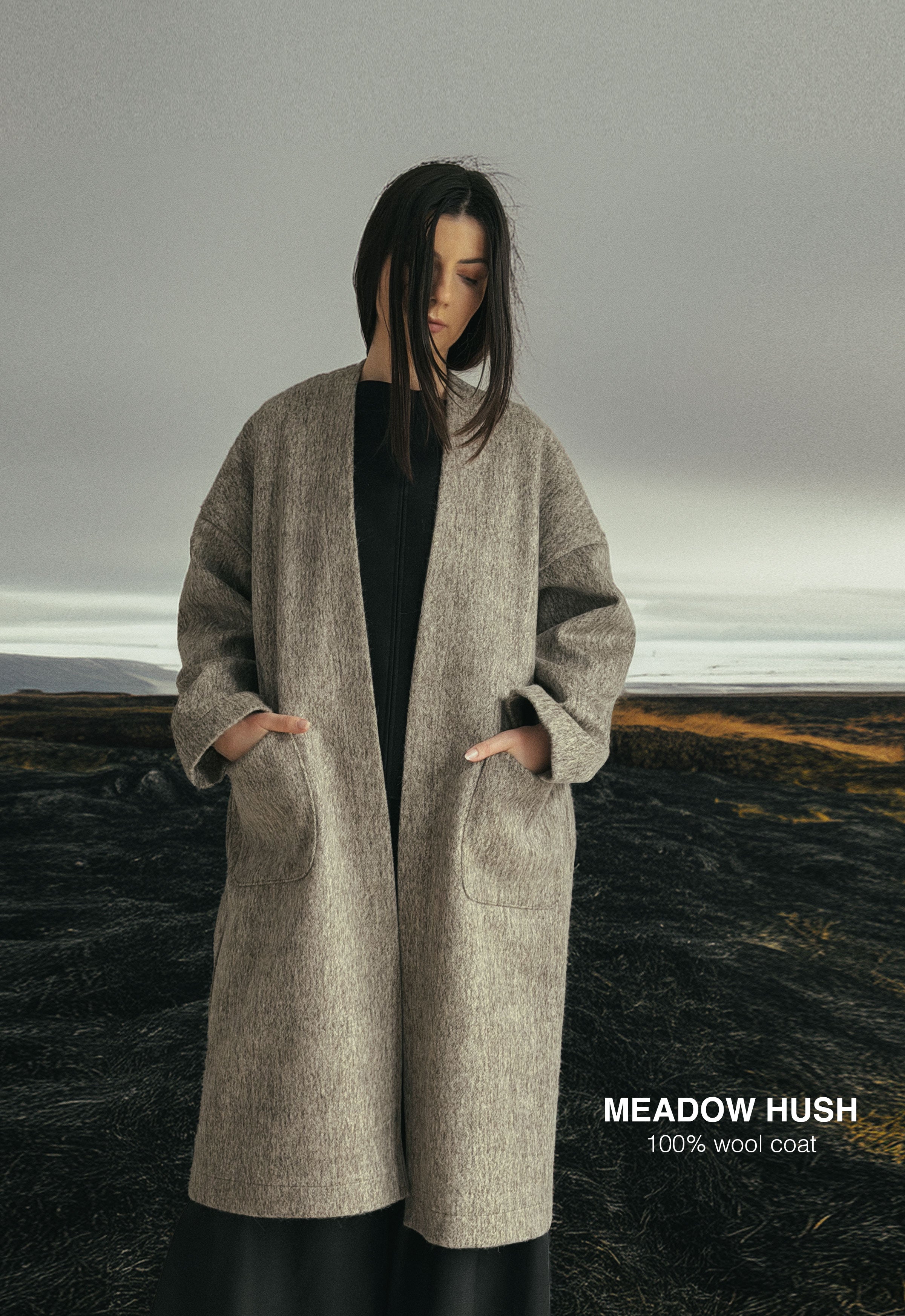 Meadow Hush Wool Coat
