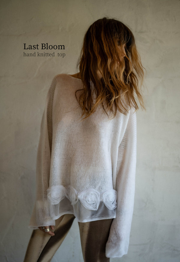 Last Bloom Hand Knitted Top