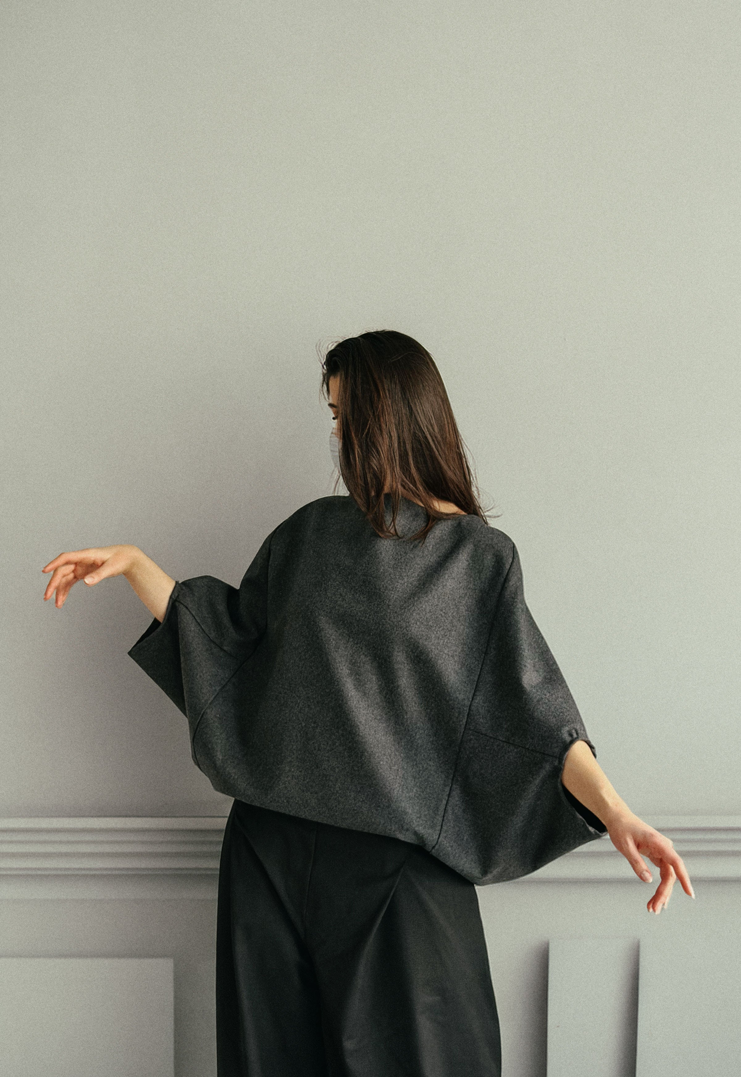 SKOG BOILED WOOL TOP