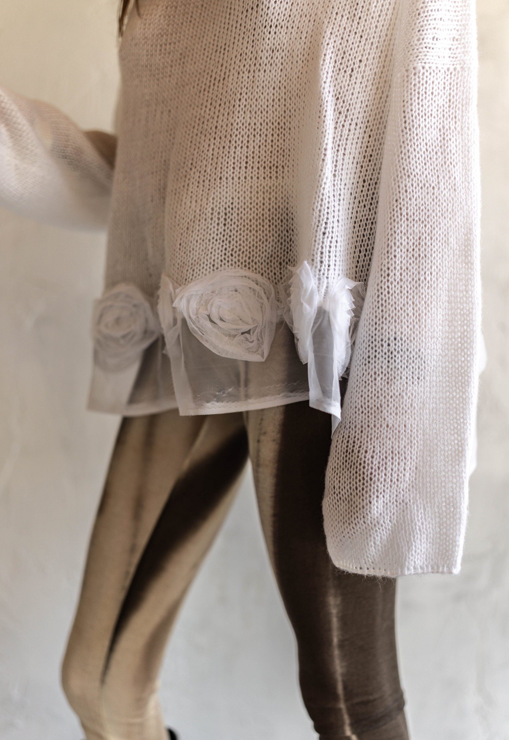 Last Bloom Hand Knitted Top