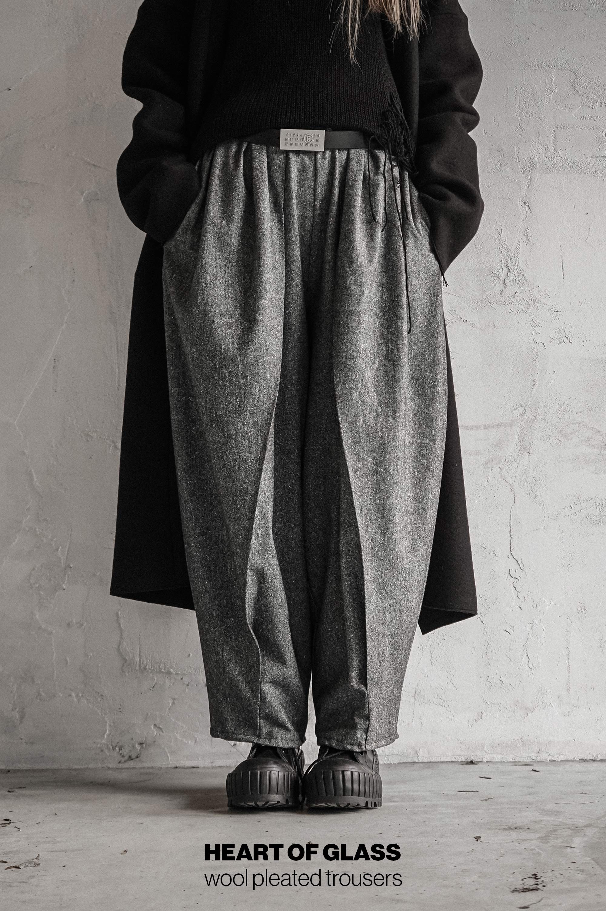 Heart Of Glass Wool Trousers