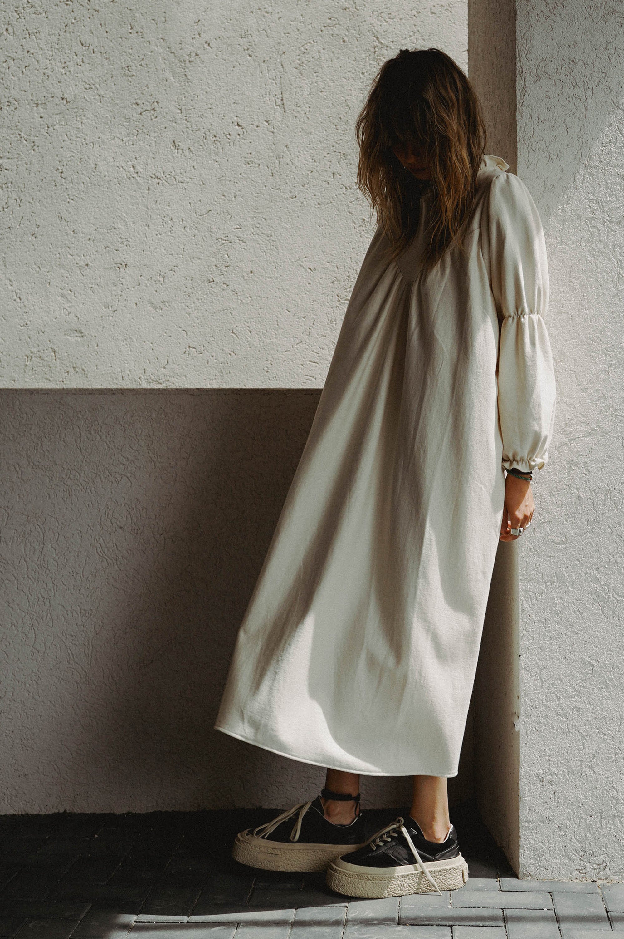 Shadows Organic Cotton Dress