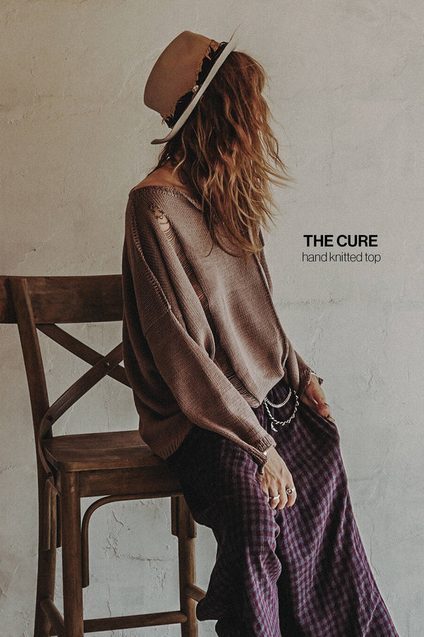 The Cure Hand Knitted Top