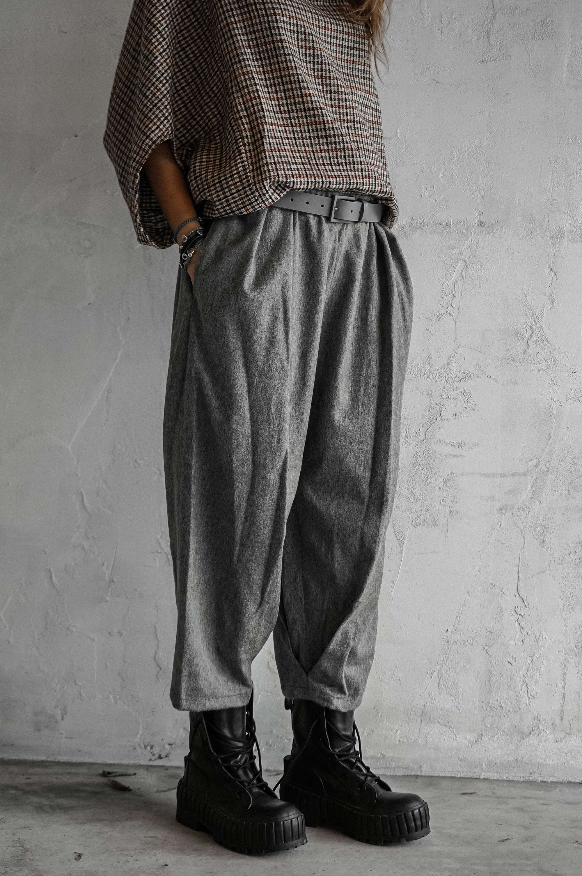 Deux Amours Pleated Trousers