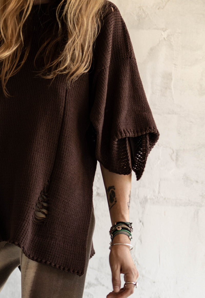 Driftspell Hand Knitted Top