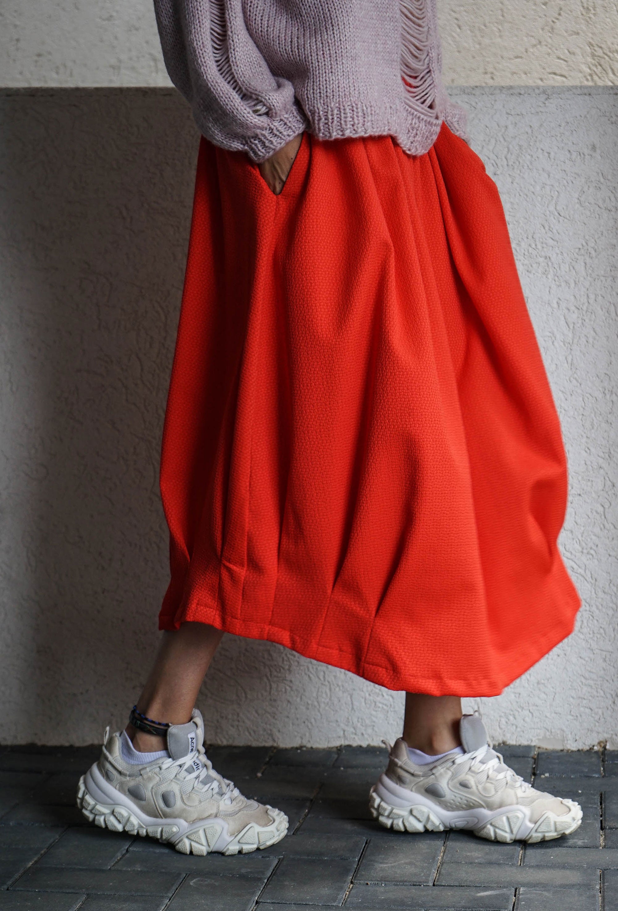 Red Letters Skirt