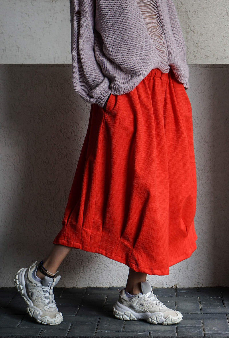Red Letters Skirt