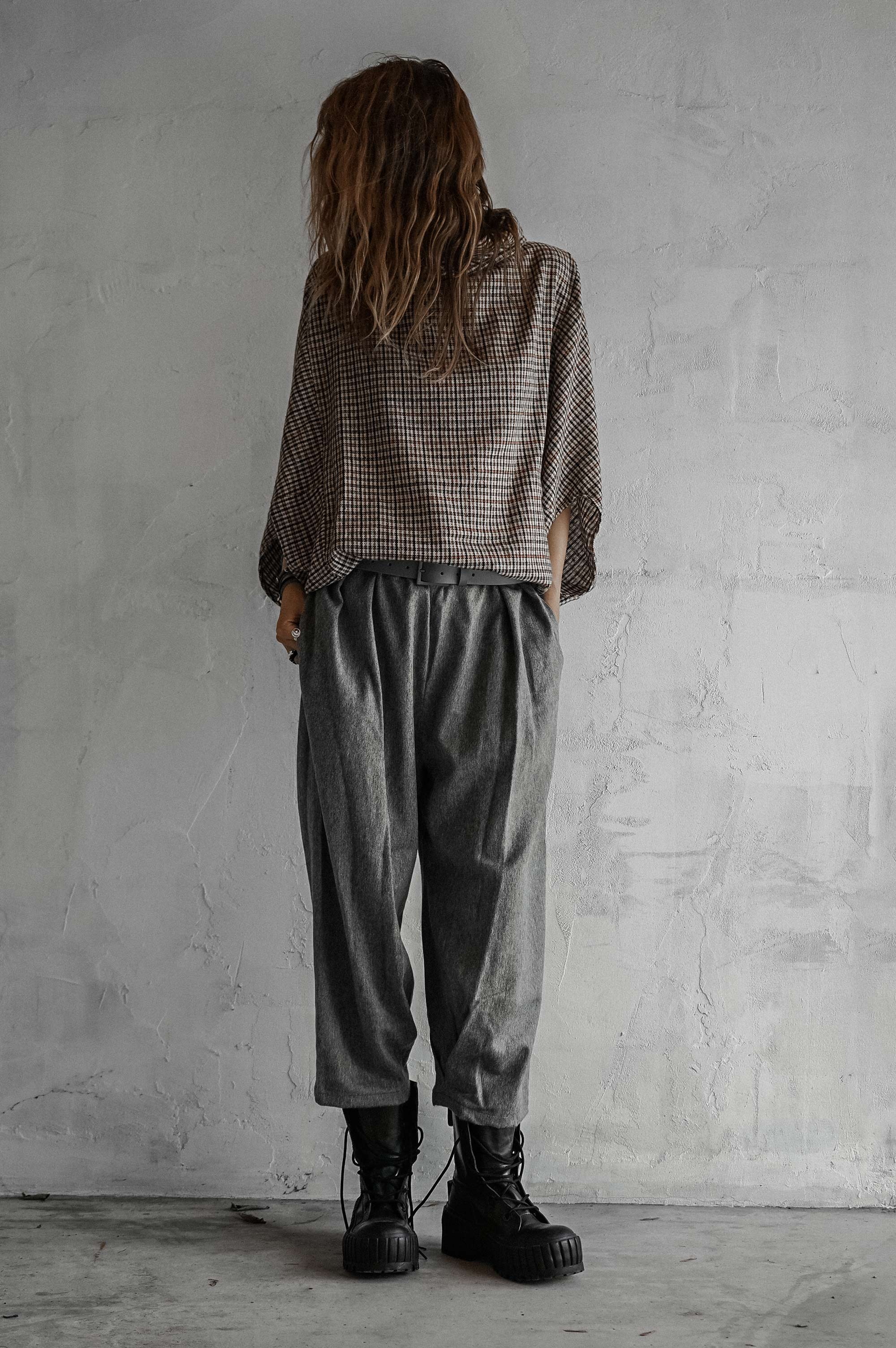 Deux Amours Pleated Trousers