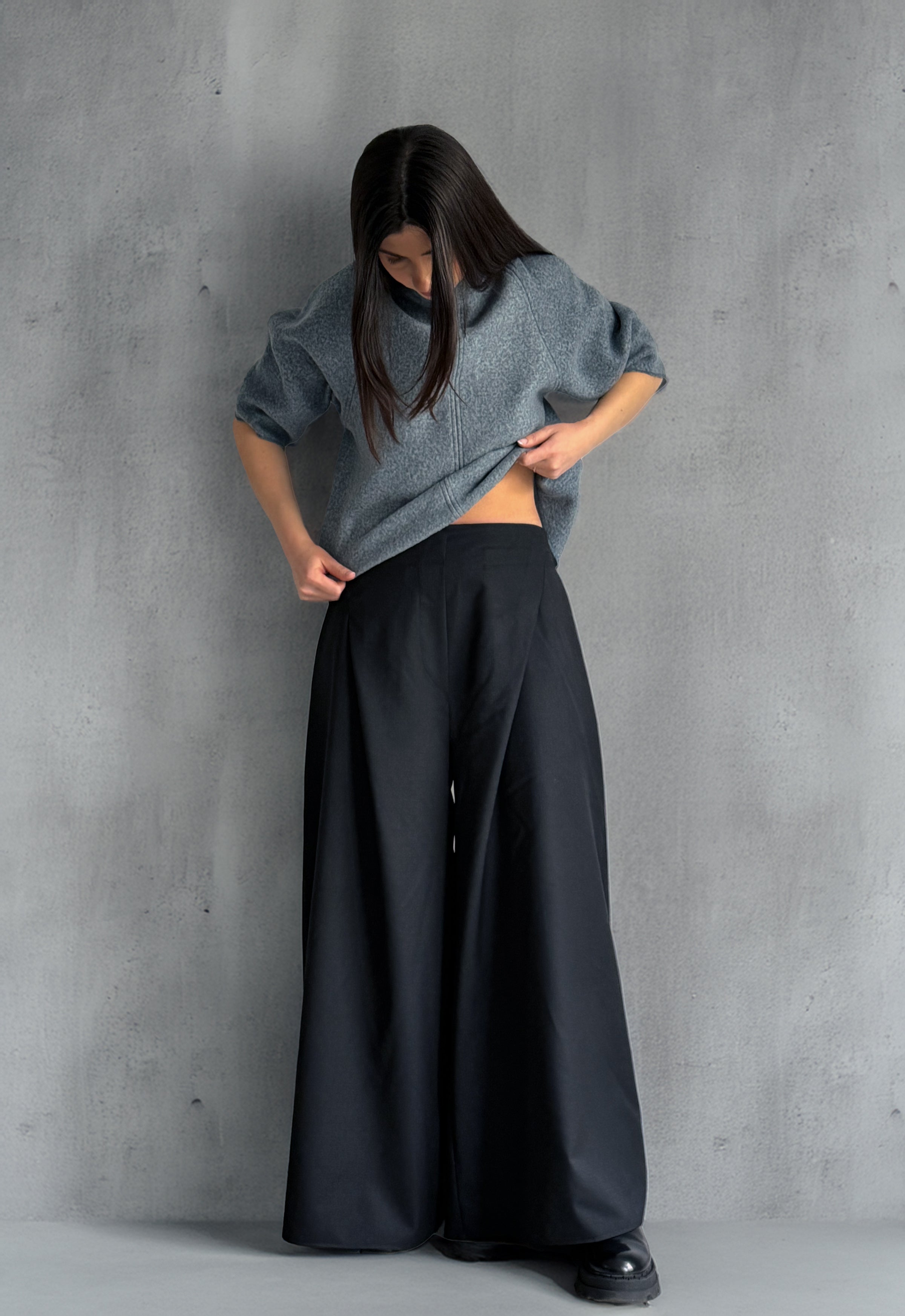 The atrium merino fine wool trousers