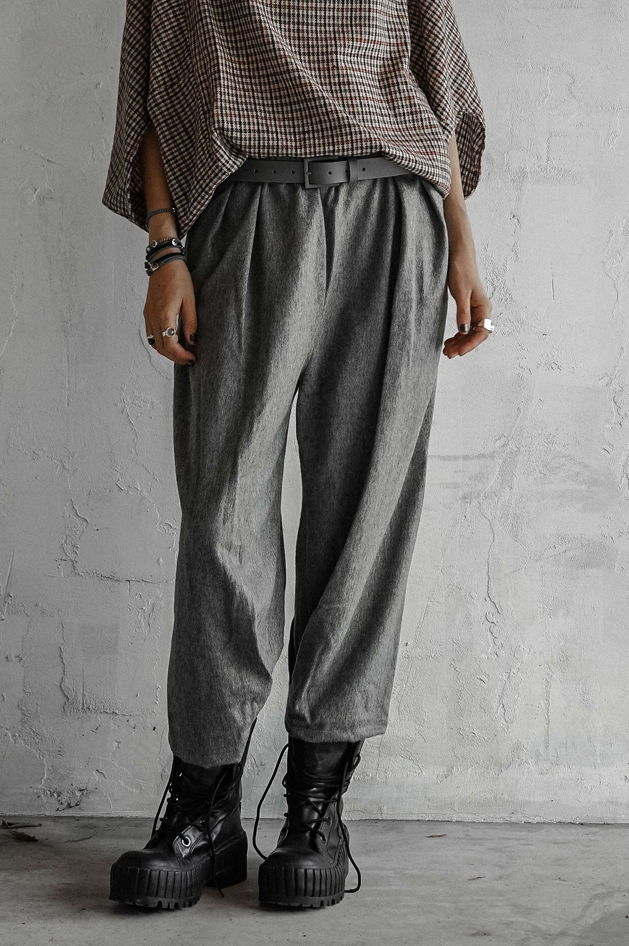 Deux Amours Pleated Trousers