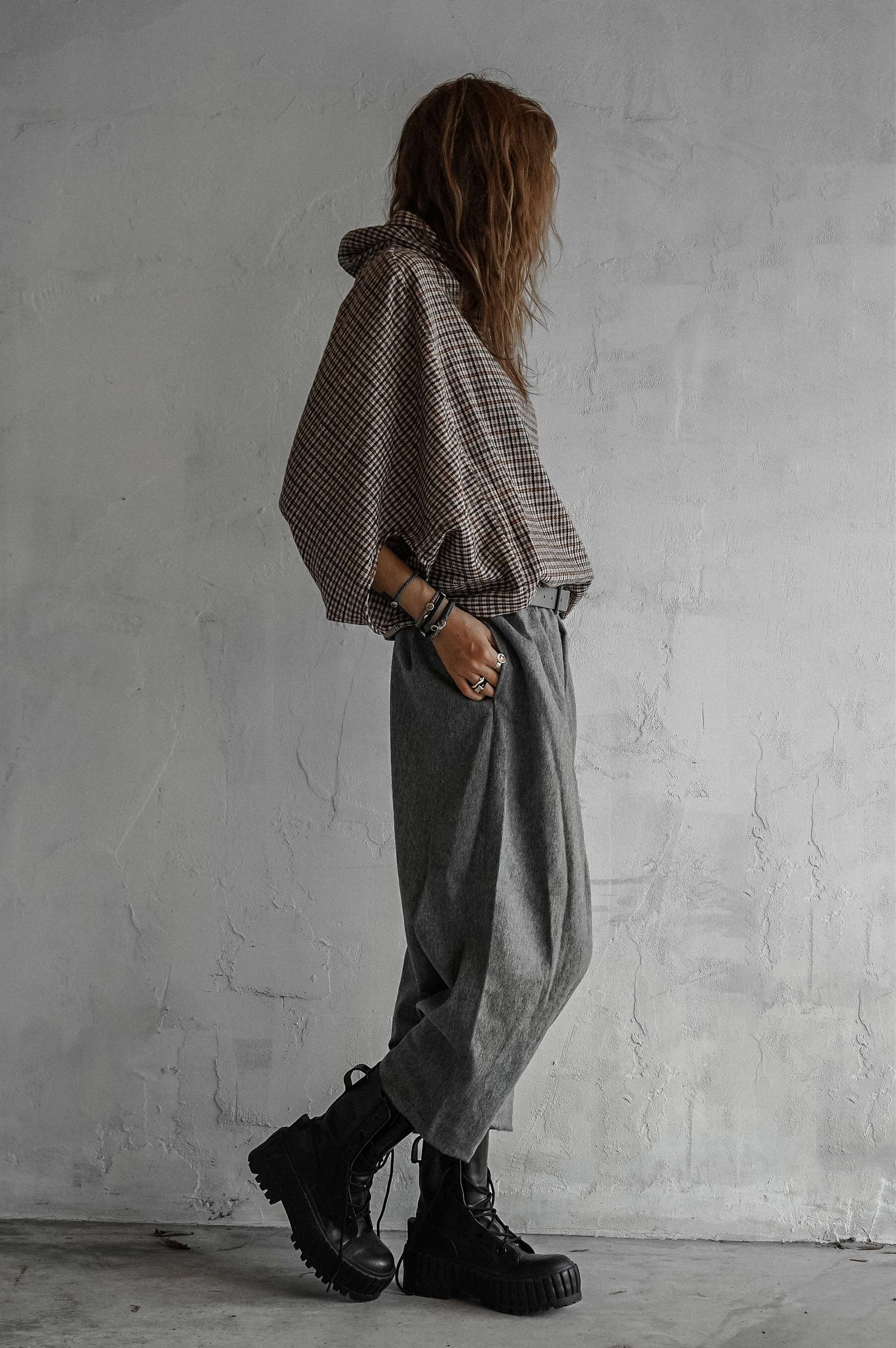 Deux Amours Pleated Trousers