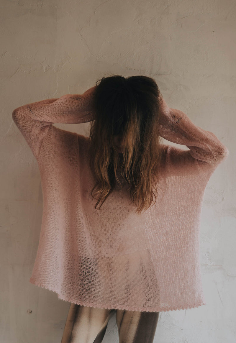 Void Flower Mohair Top