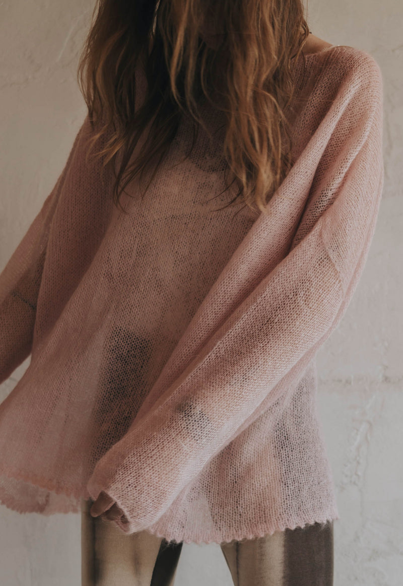 Void Flower Mohair Top