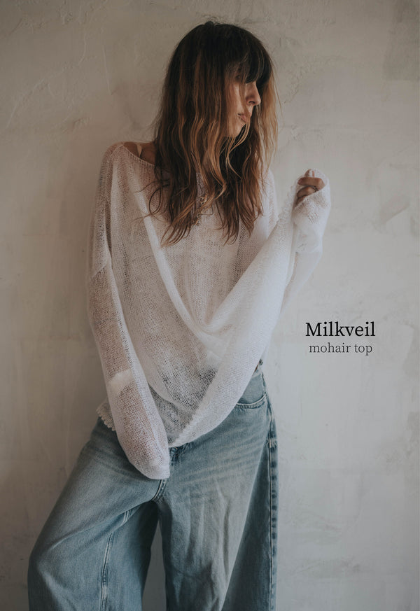 Milkveil Mohair Top