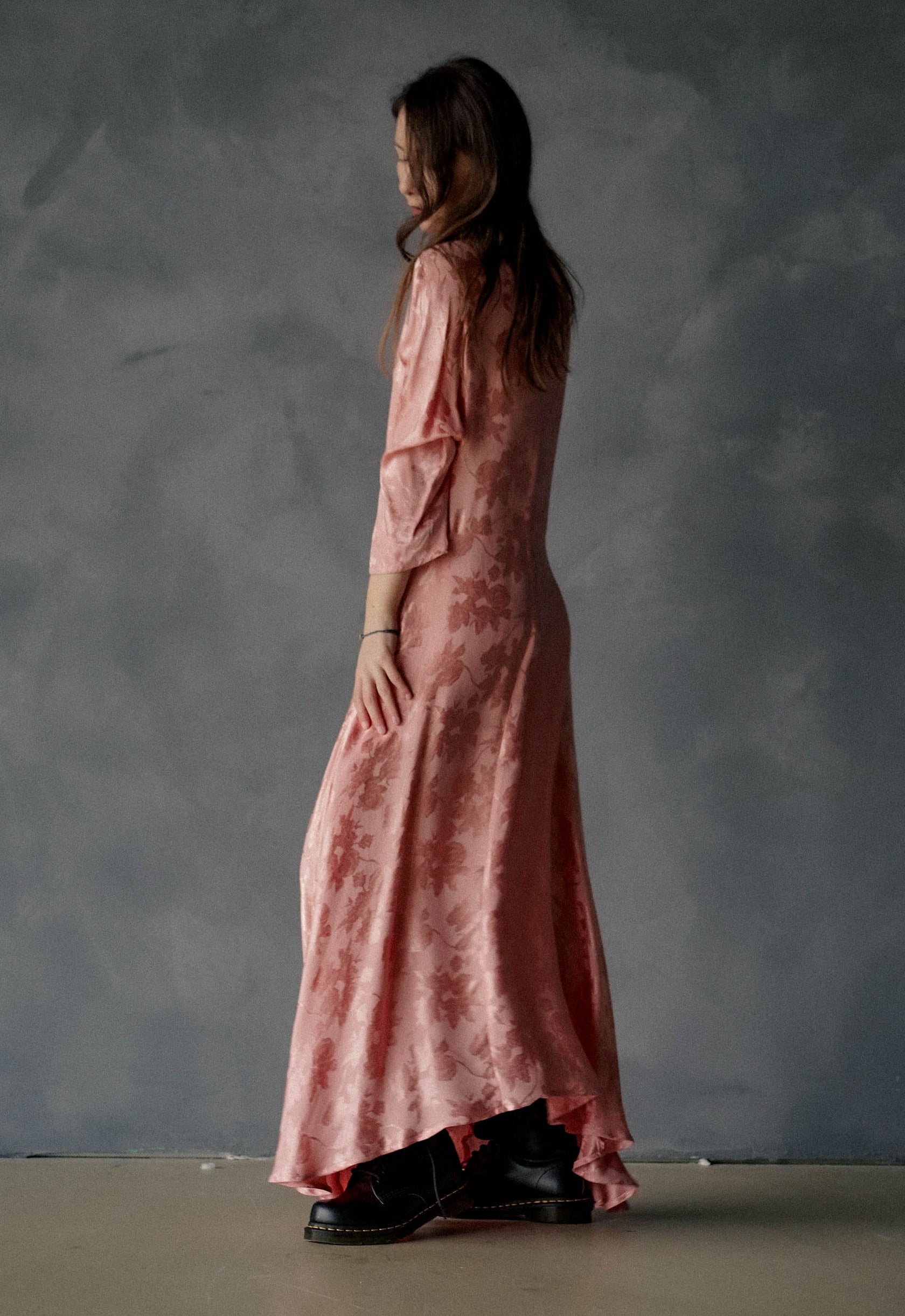The Grand Budapest Satin Dress