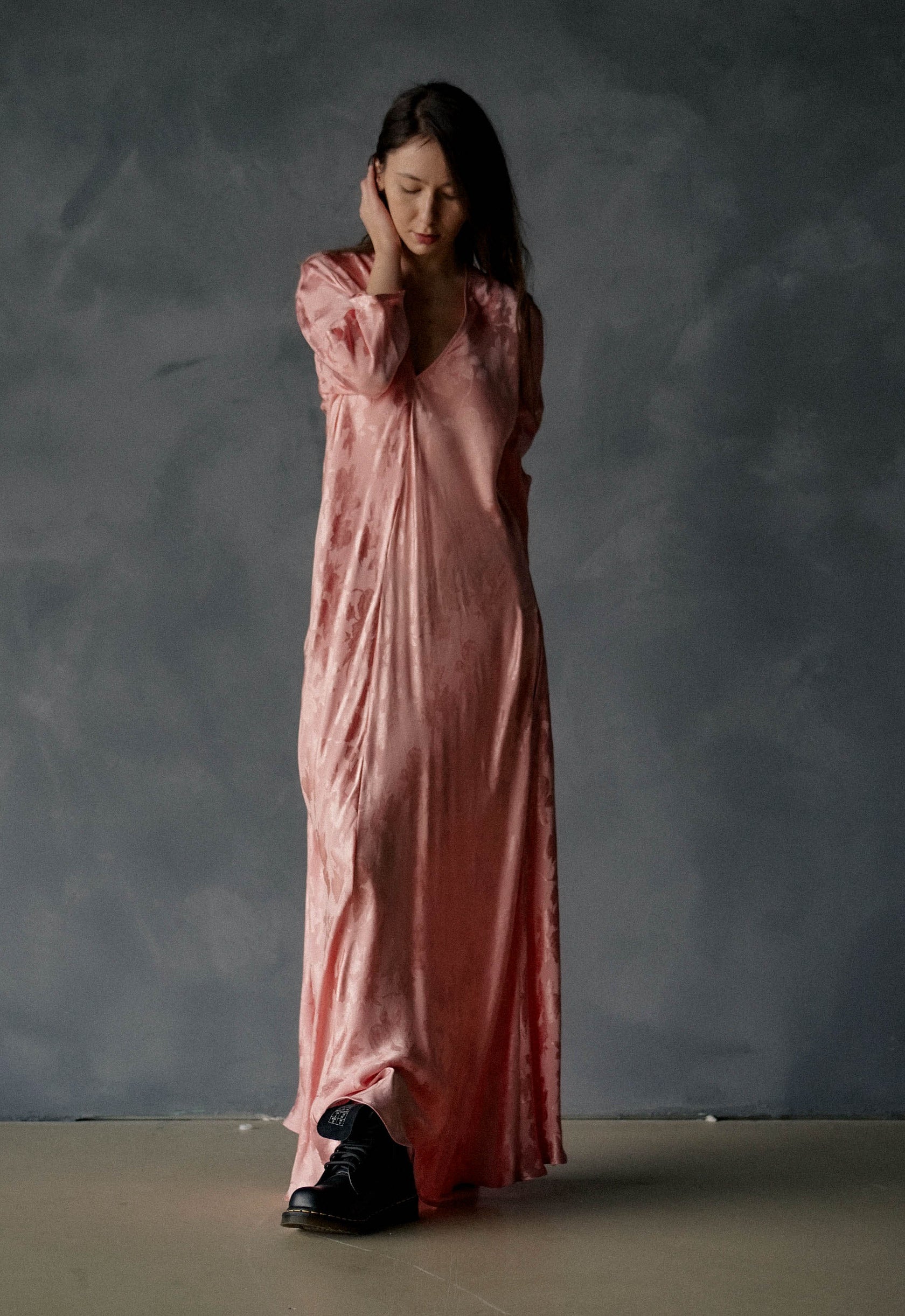 The Grand Budapest Satin Dress