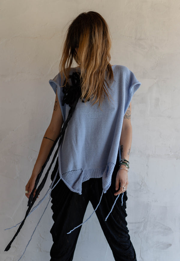 Cloudskin Hand knitted Top
