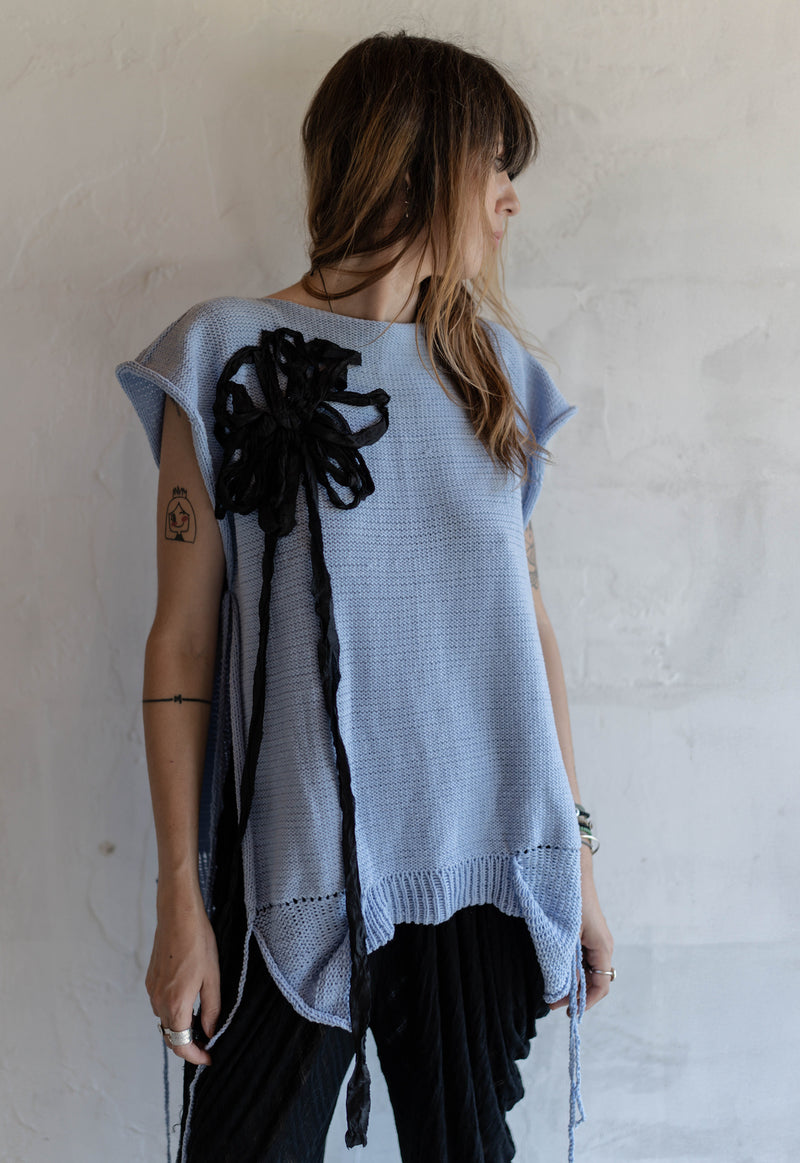 Cloudskin Hand knitted Top