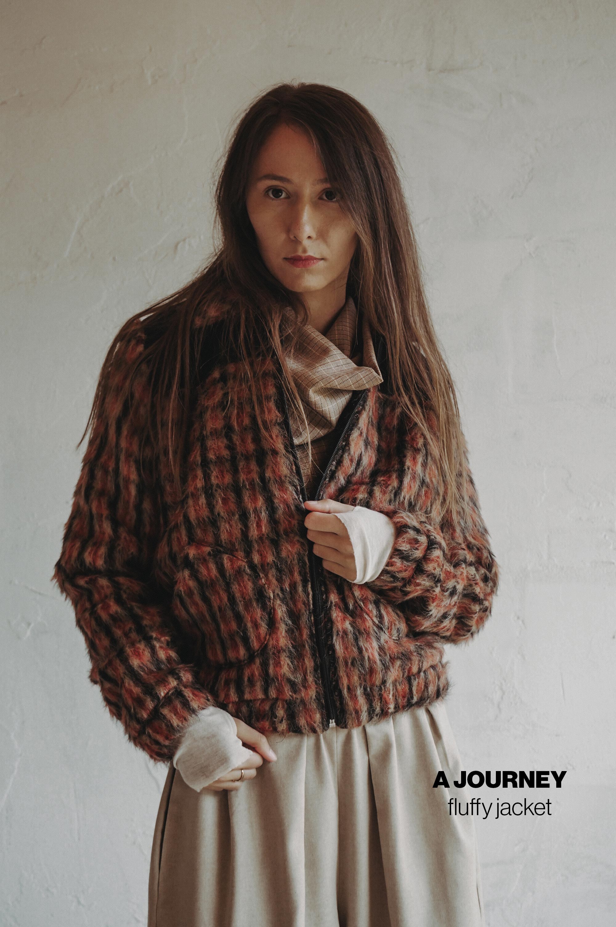 A JOURNEY FLUFFY JACKET