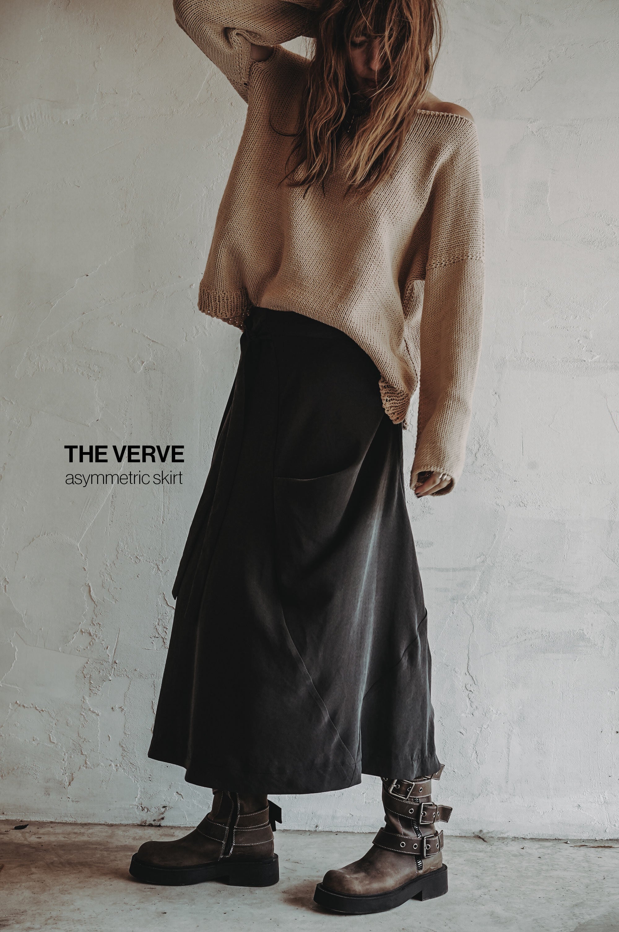 The Verve Asymmetric Skirt