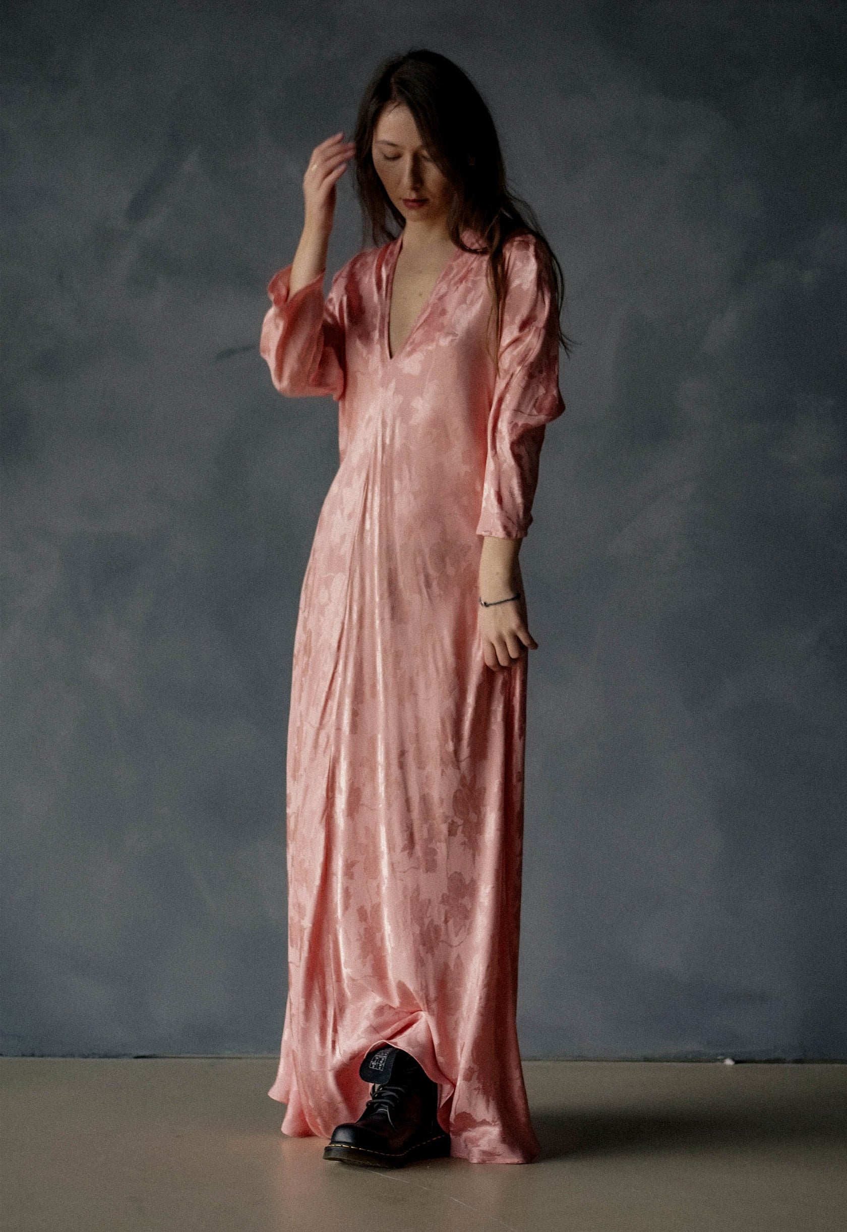 The Grand Budapest Satin Dress