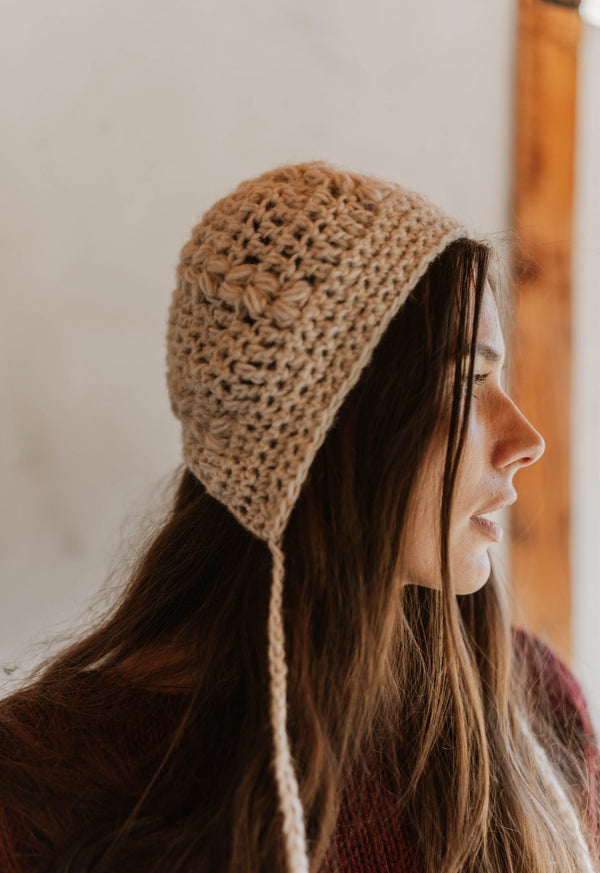 Terra Hand Crochet Bonnet