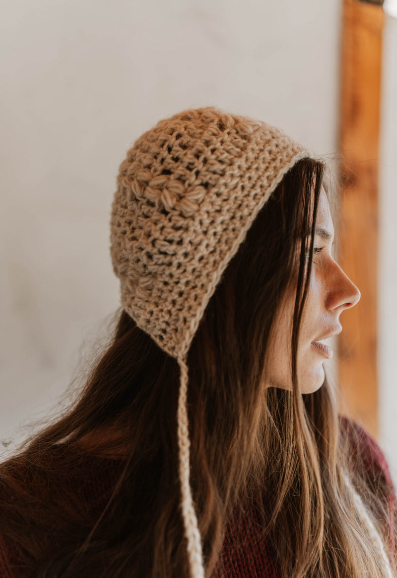 Terra Hand Crochet Bonnet