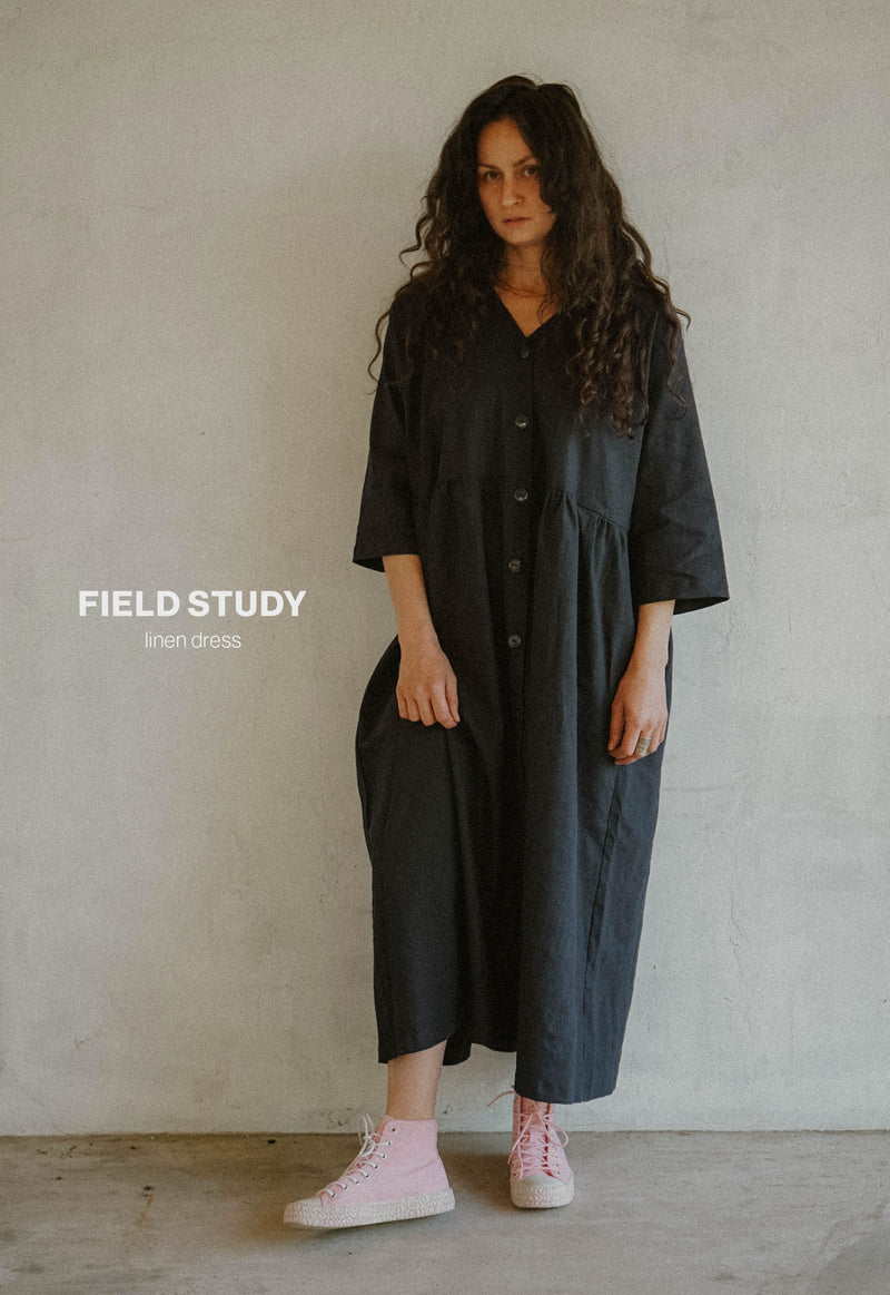 FIELD STUDY LINEN DRESS