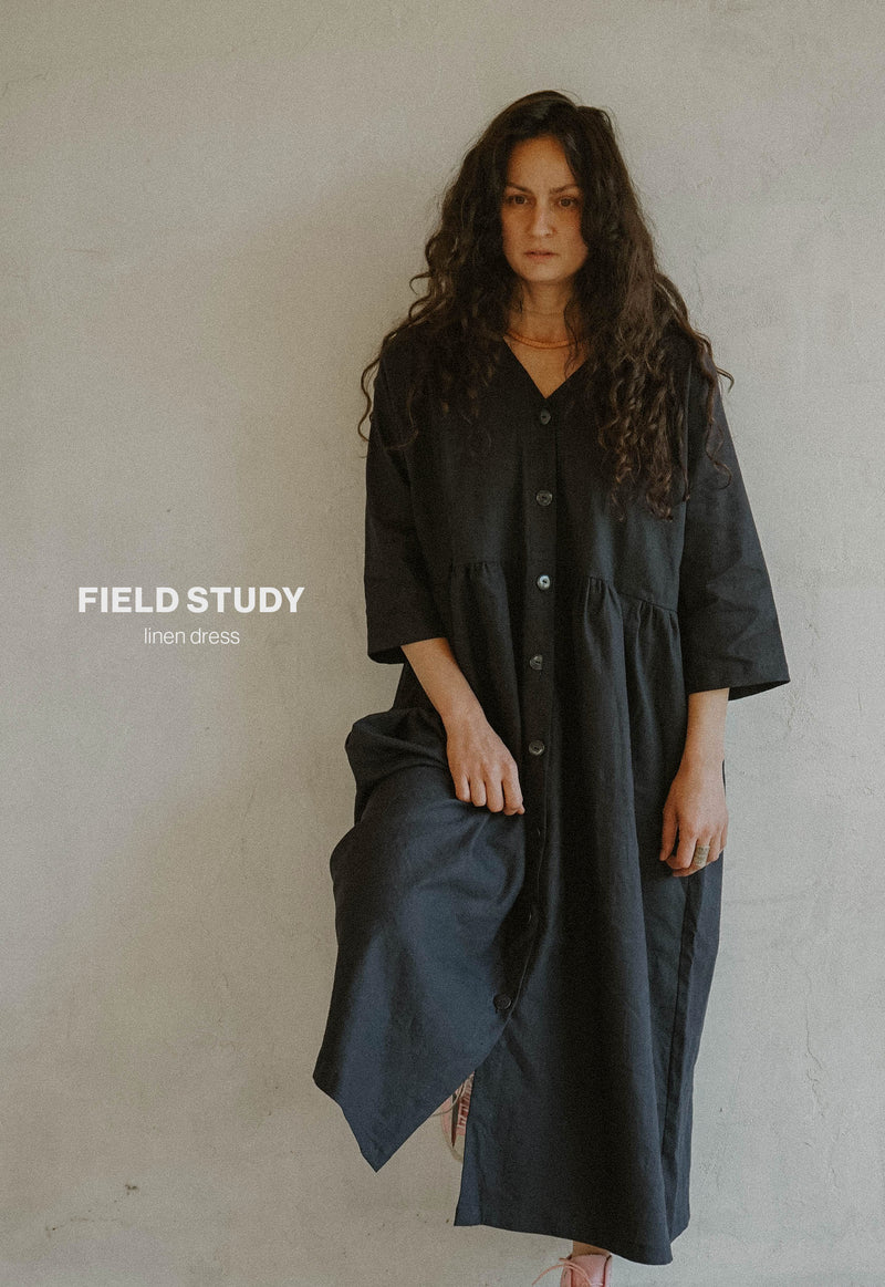 FIELD STUDY LINEN DRESS