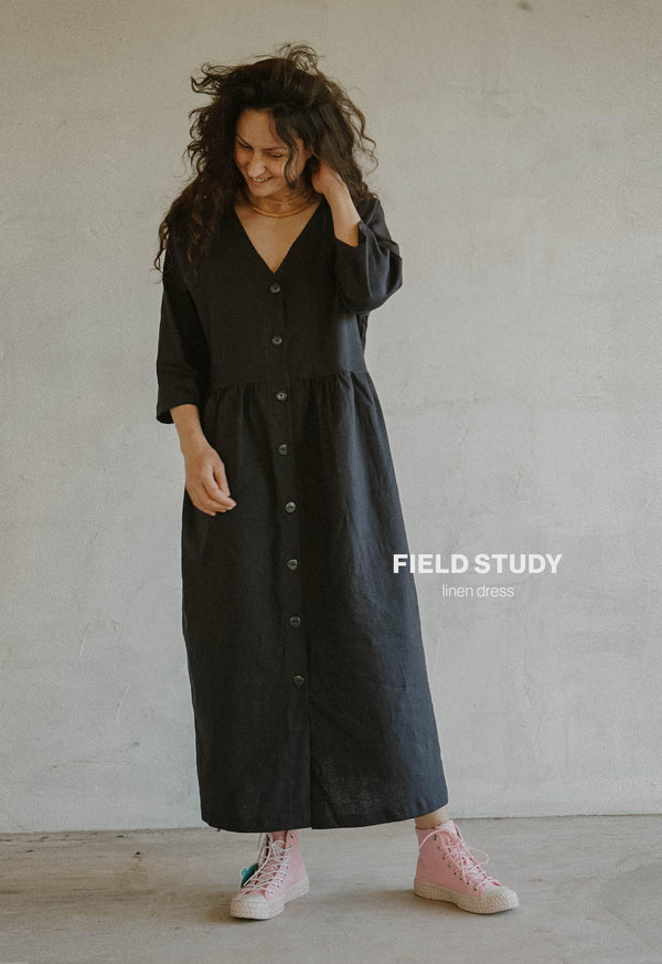 FIELD STUDY LINEN DRESS
