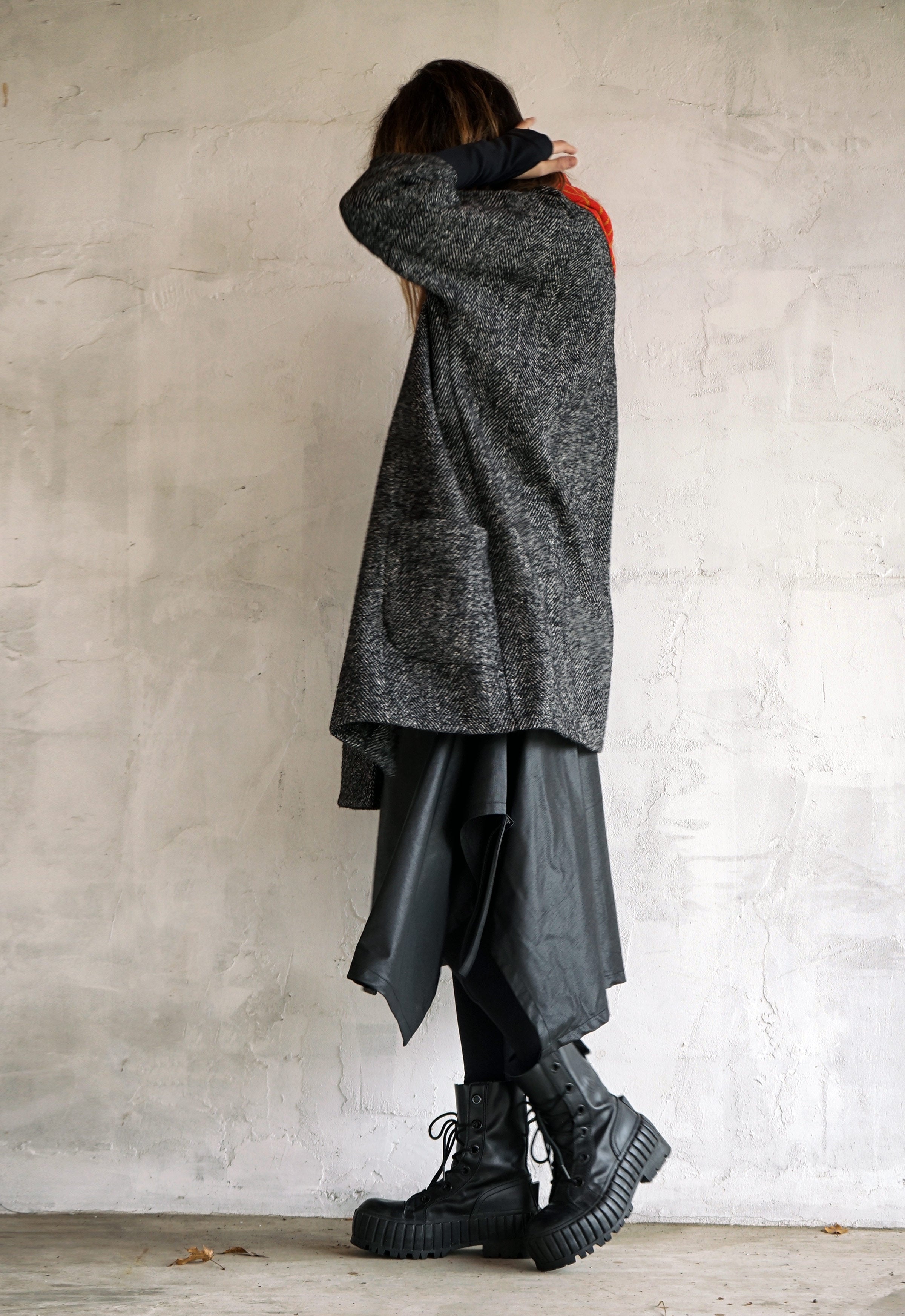 HERRINGBONE COAT