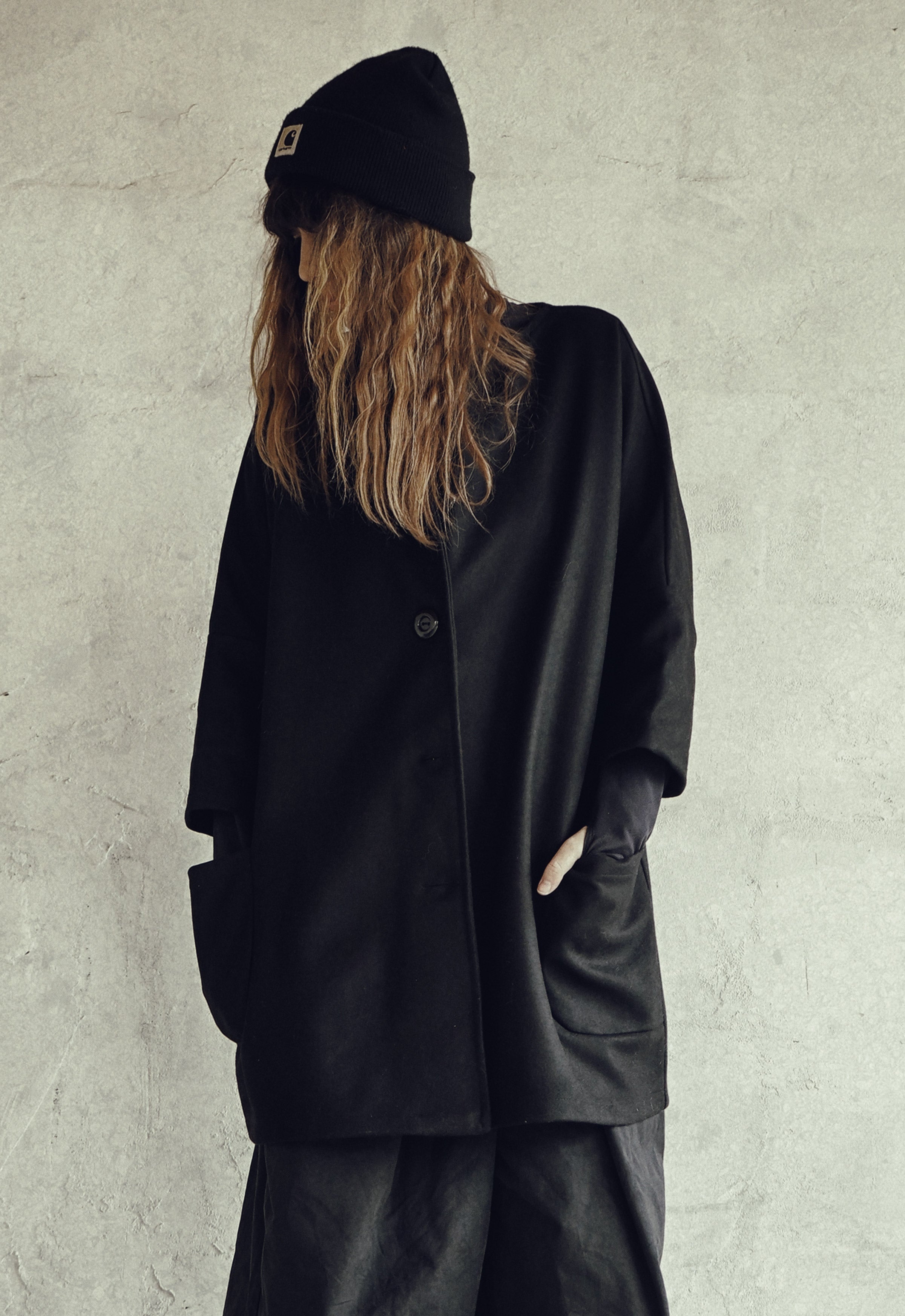 HIRAGANA — wool trench