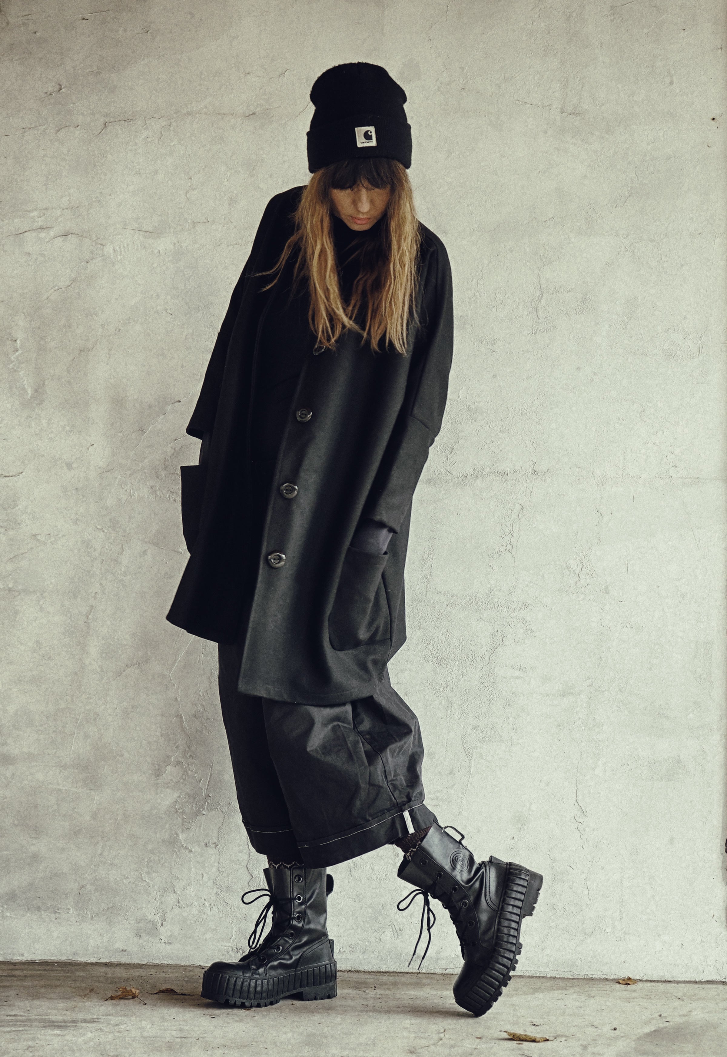 HIRAGANA — wool trench